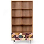 Широкий стеллаж с принтом Elise Rack варинант исполнения - 6 | Loft Concept в Ульяновске