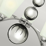 Люстра с матовыми конусными плафонами и декоративными элементами в форме шаров Hinkley варинант исполнения - 16 | Loft Concept в Ульяновске