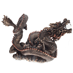 Декоративная статуэтка Дракон Фуцанлун Fuzanglong Dragon Brown Statuette варинант исполнения - 1 | Loft Concept в Ульяновске