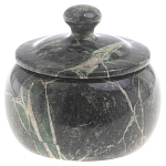 Сахарница из натурального камня Змеевик Stone Sugar Bowls варинант исполнения - 1 | Loft Concept в Ульяновске