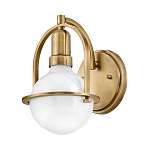 Бра с шарообразной белой лампой и декоративной рамкой Hinkley варинант исполнения - 1 | Loft Concept в Ульяновске