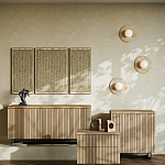 Бра в виде диска с плафоном из матового белого стекла Marble Glow варинант исполнения - 5 | Loft Concept в Ульяновске