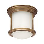 Потолочный светильник для ванных комнат с цилиндрическим стеклянным плафоном и одной лампой Hinkley варинант исполнения - 9 | Loft Concept в Ульяновске