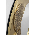 Зеркало золотое со вставками в виде геометрических фигур варинант исполнения - 4 | Loft Concept в Ульяновске