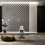 Гипсовая 3D Панель M-06 варинант исполнения - 1 | Loft Concept в Ульяновске