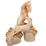 Статуэтка из дерева лошади Animals of the World 25 варинант исполнения - 2 | Loft Concept в Ульяновске