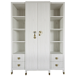 Большой шкаф с витриной Elsa Dreams White варинант исполнения - 6 | Loft Concept в Ульяновске