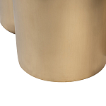 Стол журнальный круглый керамогранит белый Keramos варинант исполнения - 4 | Loft Concept в Ульяновске