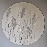 Ботаническое панно Тростник 3 варинант исполнения - 1 | Loft Concept в Ульяновске