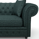 Мебельная ткань Шенилл темно-зеленый цвет 138 см T4-39 варинант исполнения - 6 | Loft Concept в Ульяновске