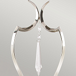 Бра с 2-мя лампами и подвеской из прозрачного стекла Elstead Lighting варинант исполнения - 5 | Loft Concept в Ульяновске