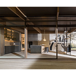 Кухонный гарнитур из массива дерева и металла HI-LINE 6 Dada Engenereed Kitchen варинант исполнения - 2 | Loft Concept в Ульяновске