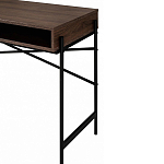 Стол рабочий в стиле лофт с ящиком и нишей для хранения Urban Style Space 2 варинант исполнения - 5 | Loft Concept в Ульяновске