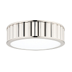 Потолочный светильник с гофрированным серебрянным абажуром Millennium варинант исполнения - 1 | Loft Concept в Ульяновске