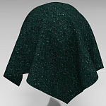 Мебельная ткань Шенилл темно-зеленый цвет 138 см T4-36 варинант исполнения - 2 | Loft Concept в Ульяновске