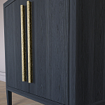 Современный Буфет Primo с 2 дверцами Черный дуб варинант исполнения - 5 | Loft Concept в Ульяновске