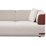 Трехместный диван Richmond с кожаной отделкой варинант исполнения - 5 | Loft Concept в Ульяновске