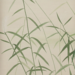 Обои ручная роспись Wild Grasses Special Colourway on Bleached Silver slub silk варинант исполнения - 1 | Loft Concept в Ульяновске