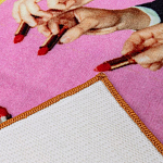 Коврик Seletti Lipstick Pink варинант исполнения - 1 | Loft Concept в Ульяновске