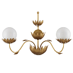 Бра с плафонами в форме шара на стеблях с листьями Whimsical Patterns варинант исполнения - 2 | Loft Concept в Ульяновске