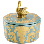 Фарфоровая шкатулка Swan Lake варинант исполнения - 1 | Loft Concept в Ульяновске