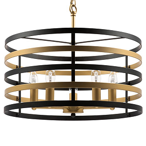 Люстра Gold Stripes Chandelier 5