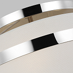 Потолочный светильник с белым тканевым абажуром Generation Lighting варинант исполнения - 3 | Loft Concept в Ульяновске