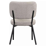 Стул мягкий с серо-бежевой буклированной обивкой Inspiration from Provence варинант исполнения - 4 | Loft Concept в Ульяновске