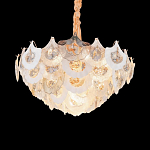 Люстра круглая с многослойными элементами в виде лепестков Embodiment варинант исполнения - 1 | Loft Concept в Ульяновске