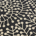 Подушка декоративная черного цвета Blossom Essence Grace варинант исполнения - 4 | Loft Concept в Ульяновске