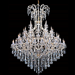 Люстра многоярусная с хрустальными подвесками в классическом стиле Диаметр 180 см Crystal lamps варинант исполнения - 1 | Loft Concept в Ульяновске