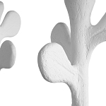 Люстра с белым каркасом и тканевыми абажурами Natural Stems варинант исполнения - 2 | Loft Concept в Ульяновске