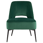 Мягкое кресло в зеленом велюре ALBA варинант исполнения - 2 | Loft Concept в Ульяновске