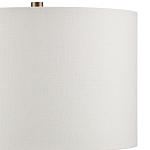 Настольная лампа с фактурным основанием с сочетании белого и зеленого цветов Festoon варинант исполнения - 2 | Loft Concept в Ульяновске