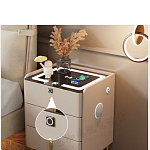 Умная прикроватная тумбочка c зарядкой для телефона Smart Furniture варинант исполнения - 4 | Loft Concept в Ульяновске