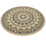 Ковер круглый из комбинированного состава Fantasy варинант исполнения - 3 | Loft Concept в Ульяновске