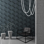 Гипсовая 3D Панель Aura варинант исполнения - 3 | Loft Concept в Ульяновске