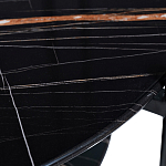 Стол журнальный круглый черный с полкой Inherence варинант исполнения - 3 | Loft Concept в Ульяновске