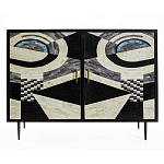 Буфет в гостиную с инкрустацией  Bone Inlay sideboard - 2 doors варинант исполнения - 1 | Loft Concept в Ульяновске