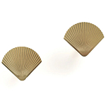 Комплект из 2-х настенных крючков из металла Shell Wall Hooks варинант исполнения - 2 | Loft Concept в Ульяновске