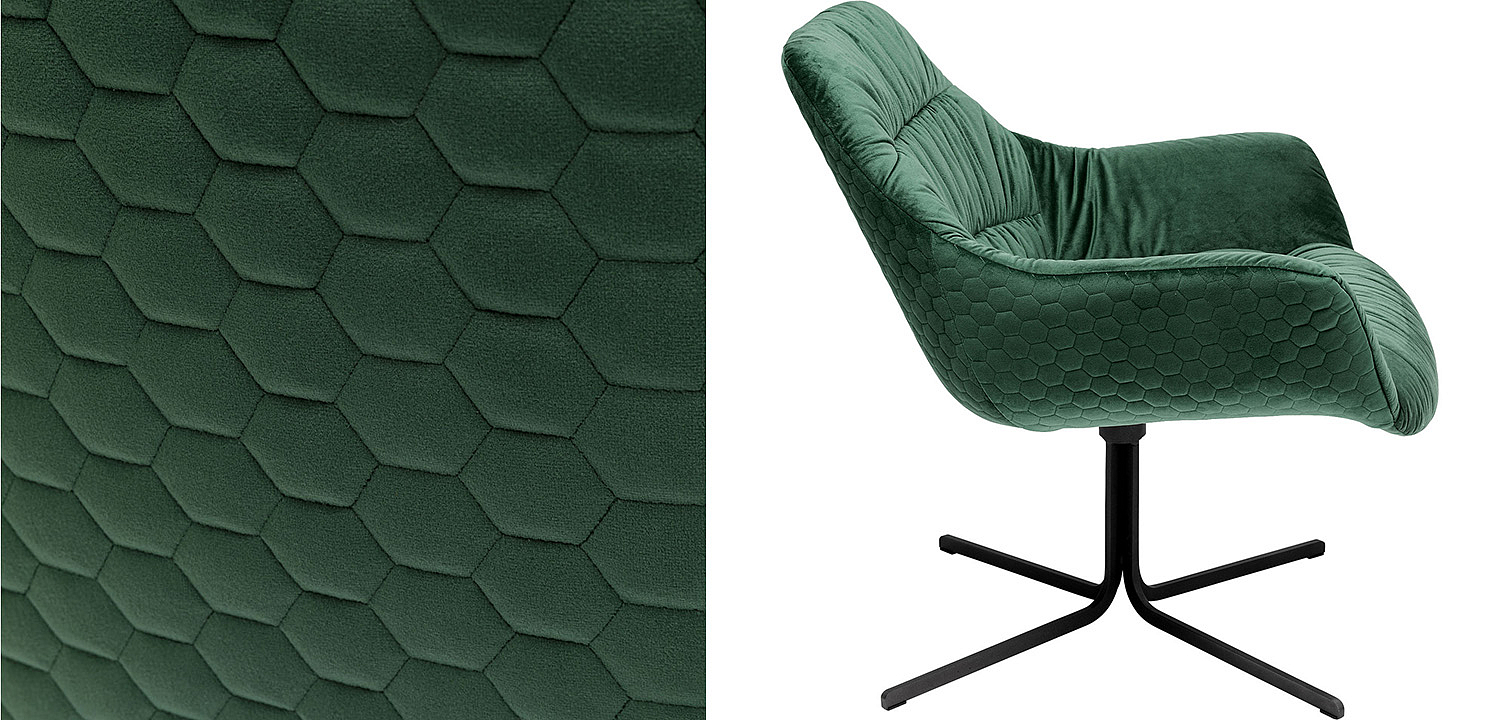 Кресло вращающееся Green Honeycomb - Loft-Concept в Ульяновске