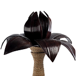 Настольная лампа черная INDONESIAN LAMPS варинант исполнения - 2 | Loft Concept в Ульяновске