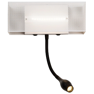 Бра Гибкий спот Trumpet White