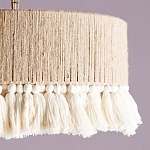 Люстра круглая плетеная с кисточками Solar Glow варинант исполнения - 7 | Loft Concept в Ульяновске