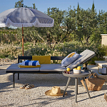 Диван-шезлонг черный Annet варинант исполнения - 7 | Loft Concept в Ульяновске