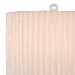 Настольная лампа с прозрачным корпусом и фактурным абажуром Charm and Luxury варинант исполнения - 2 | Loft Concept в Ульяновске