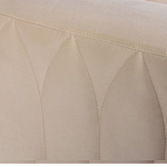 Кресло велюровое бежевое Cubic Silhouette варинант исполнения - 5 | Loft Concept в Ульяновске