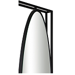 Зеркало овальное в металлической оправе в стиле лофт Urban Style Space варинант исполнения - 2 | Loft Concept в Ульяновске