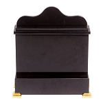 Часы настольные из натурального камня Нефрит с декором в виде Кариатиды Caryatid Stone Clock варинант исполнения - 3 | Loft Concept в Ульяновске