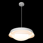 Подвесной светильник круглый белого цвета из металла Vita Cuna варинант исполнения - 6 | Loft Concept в Ульяновске